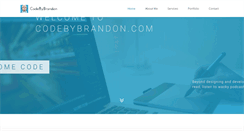 Desktop Screenshot of codebybrandon.com